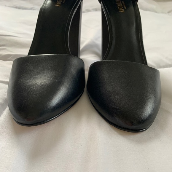 KATE SPADE SATURDAY Black Ankle Strap Pump Heels - Picture 7 of 14